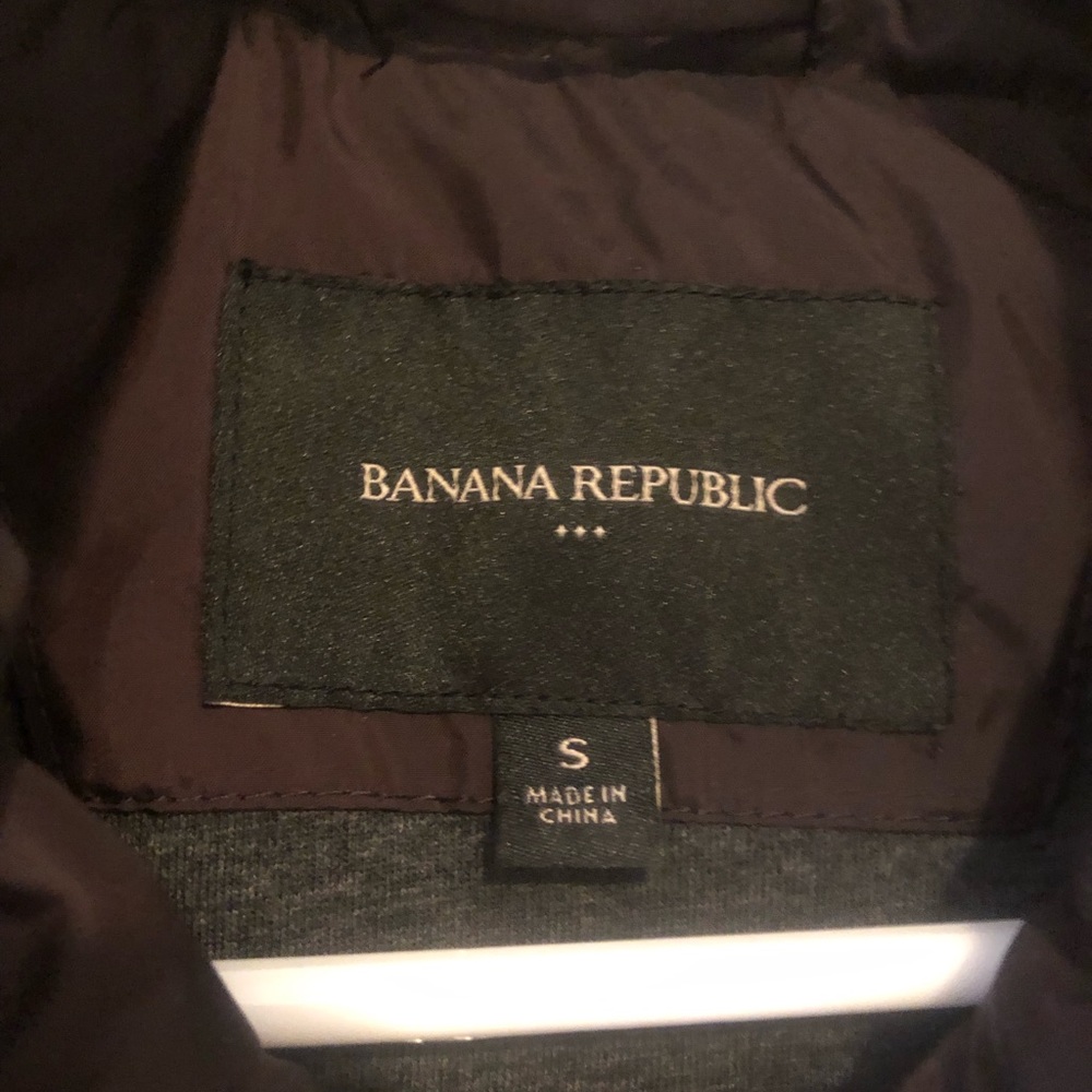 Banana Republic Vest Coat dark Purple small